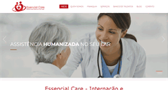 Desktop Screenshot of essencialcare.com.br